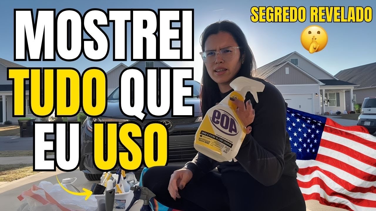 PRODUTOS QUE USAMOS NAS NOSSAS LIMPEZAS AQUI NOS ESTADOS UNIDOS 