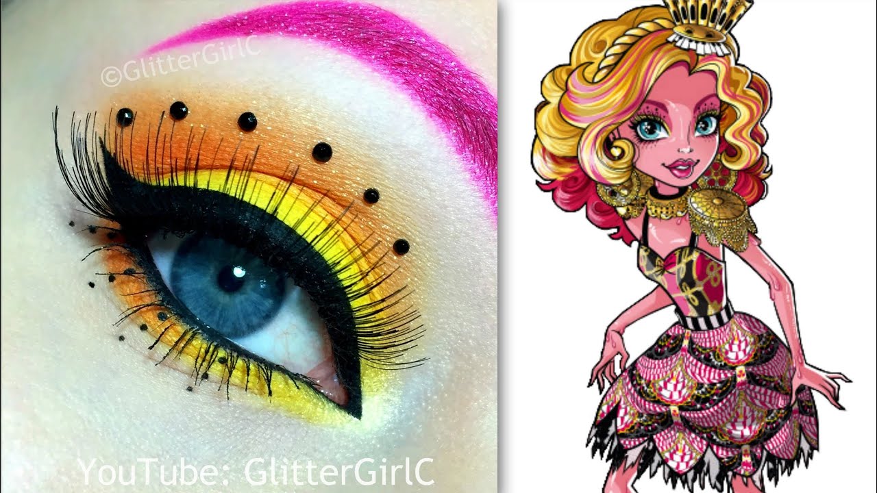 Monster High's Gooliope Jellington Makeup Tutorial