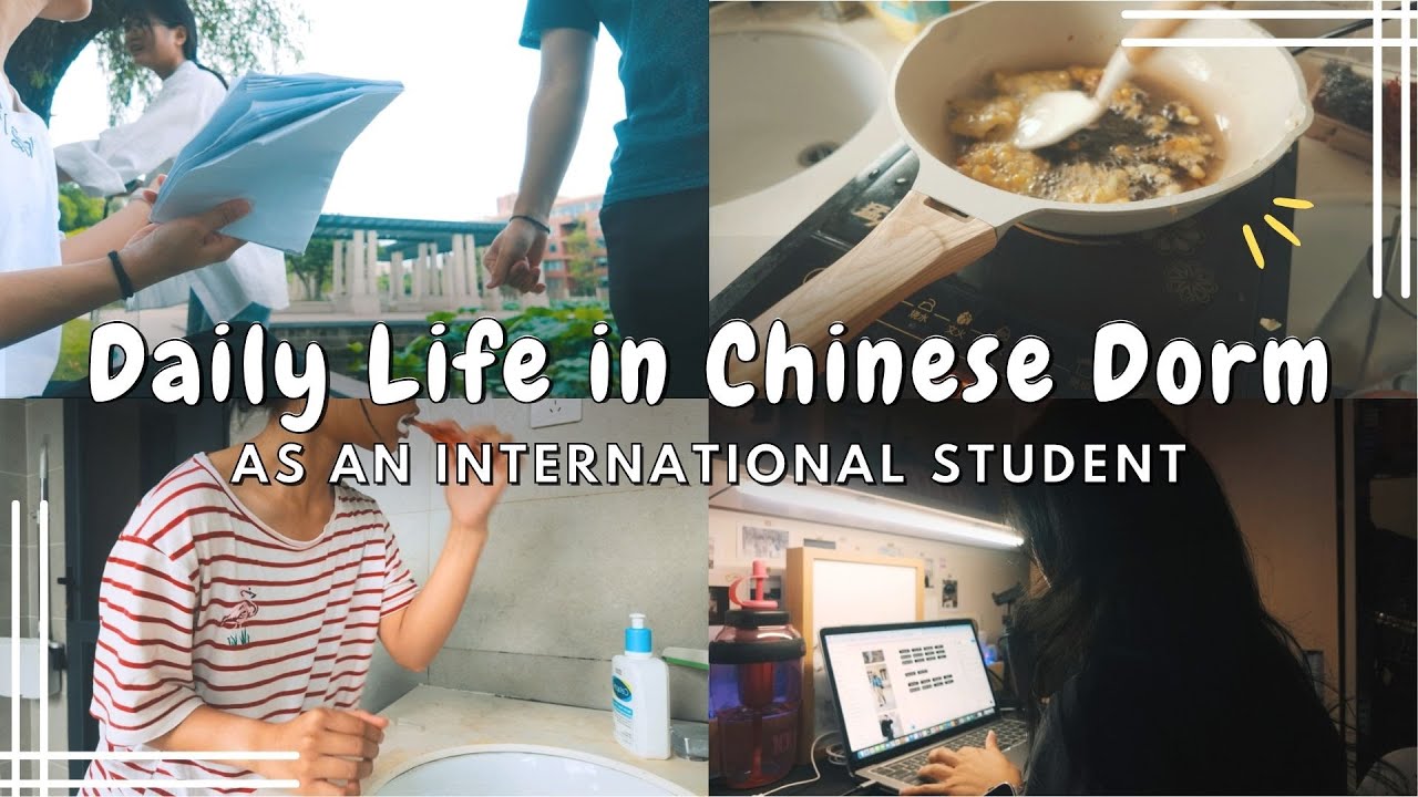 DAILY LIFE IN CHINESE DORM AS AN INTERNATIONAL STUDENT