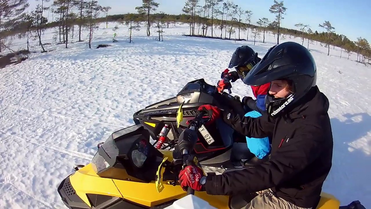 Sun, Snow and Snowmobiles!