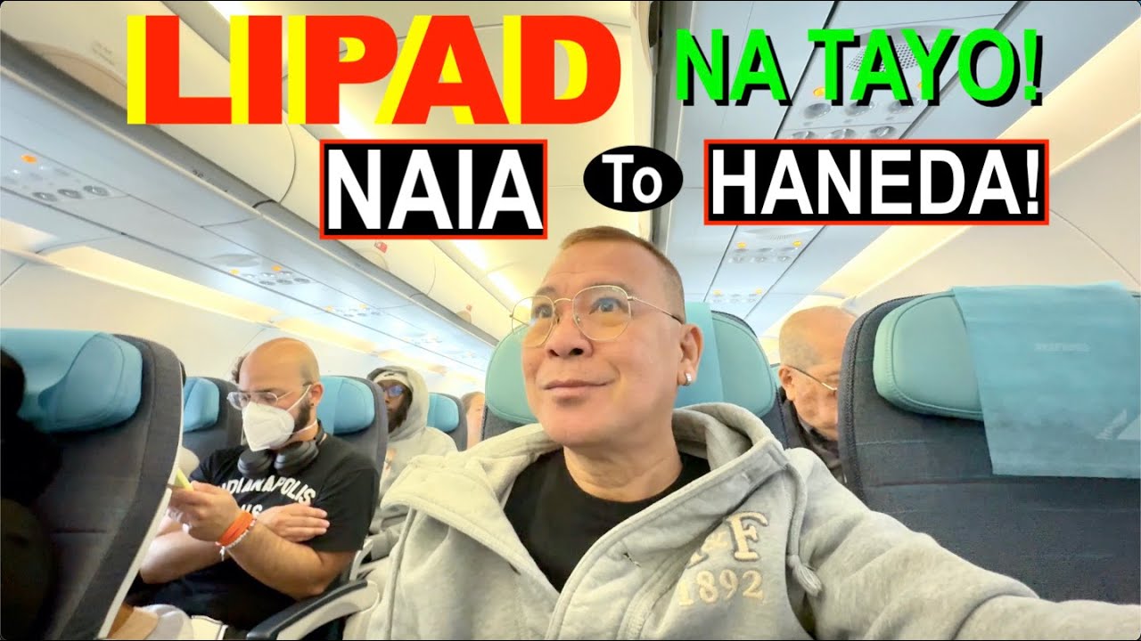 TRAVEL na tayo from NAIA to HANEDA!!NAGULAT ako sa ARRIVAL!🇵🇭✈️🇯🇵 SARAP ng BREAKFAST sa HOTEL!