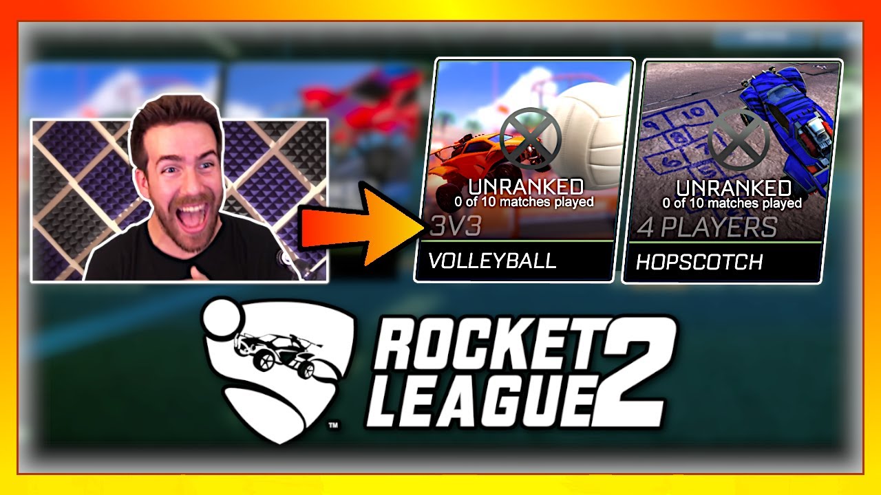 Я троллил ютуберов, сказав, что у меня есть Rocket League 2