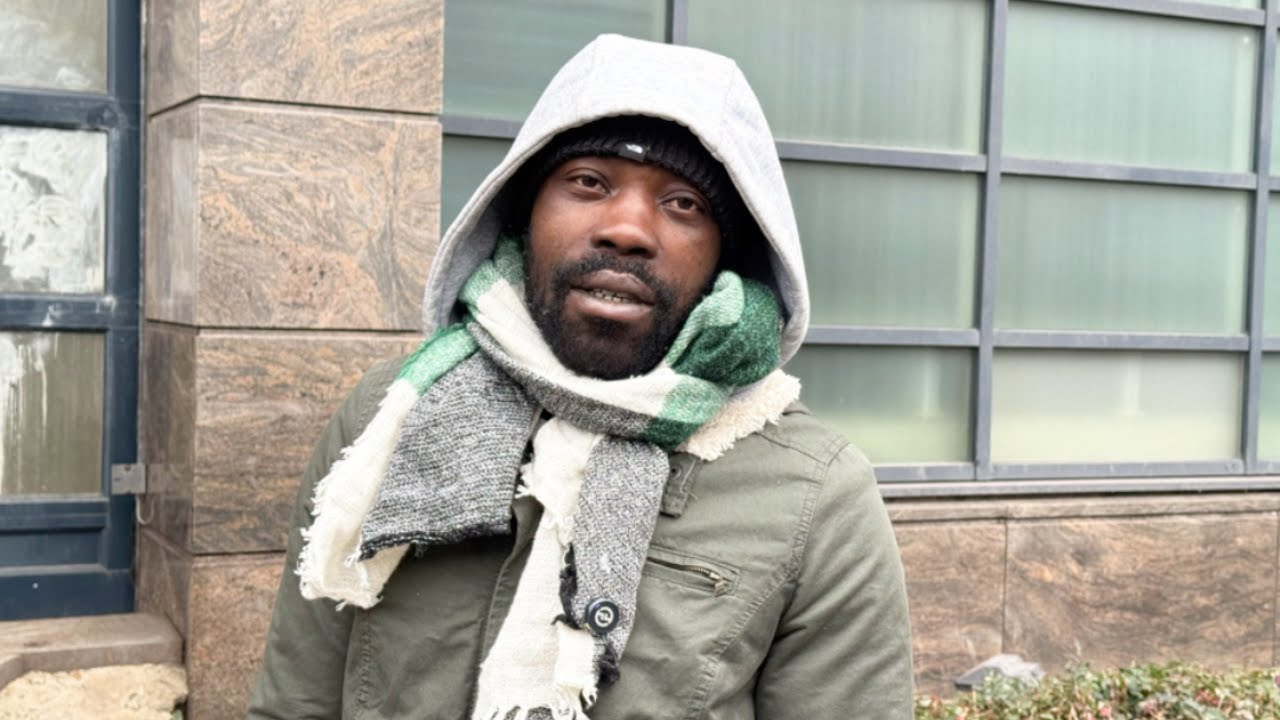 Ghanaian homeless man spent 18 years in Spain and lost everything he has cause of his Spanish woman.