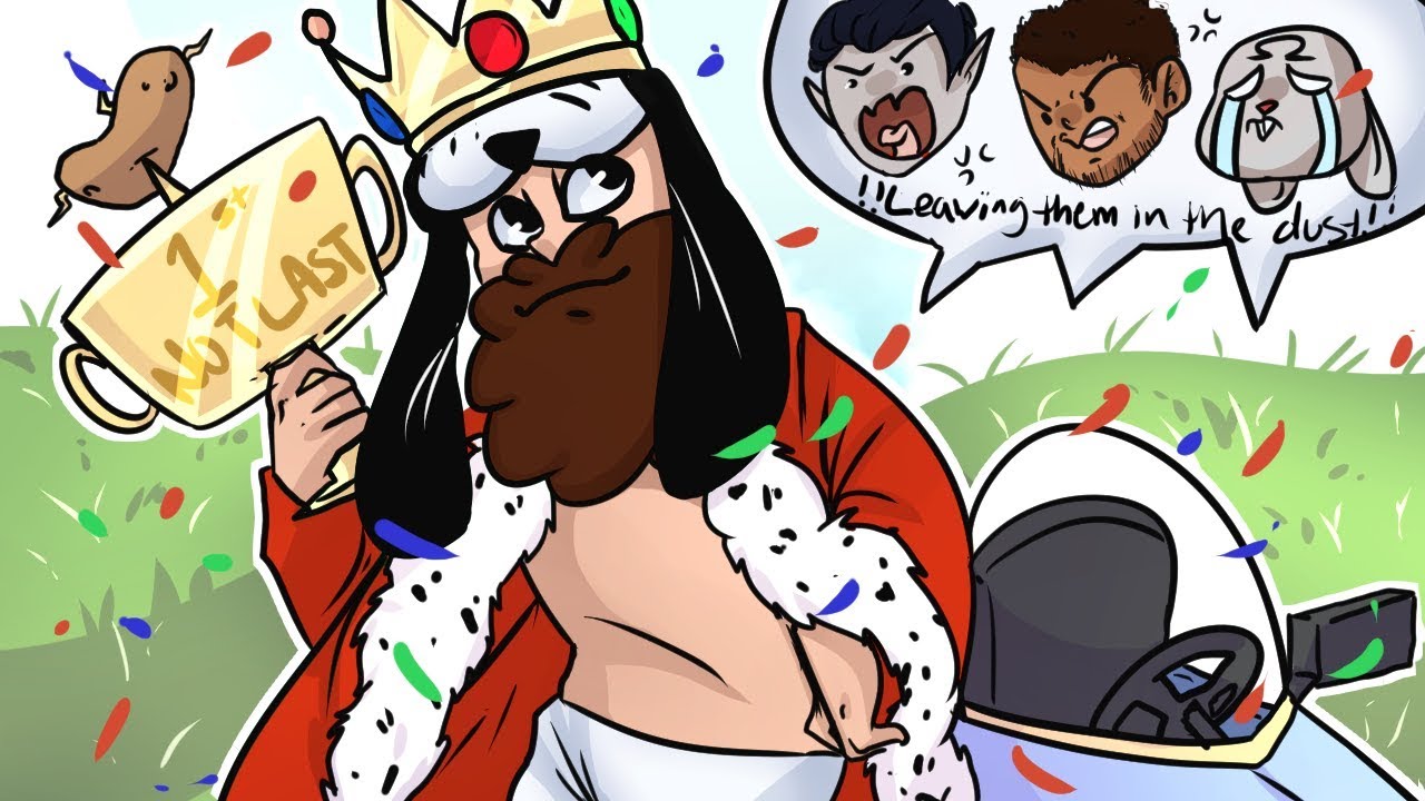THE KING IS HERE! Potato Leagues goes PROTATO LEAGUE! - MARIO KART 8