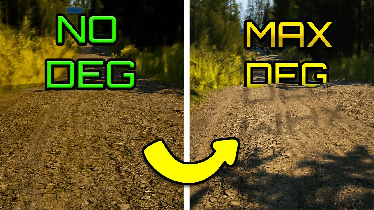 Как работает функция Track Deg в EA WRC? Я нашел ответ!