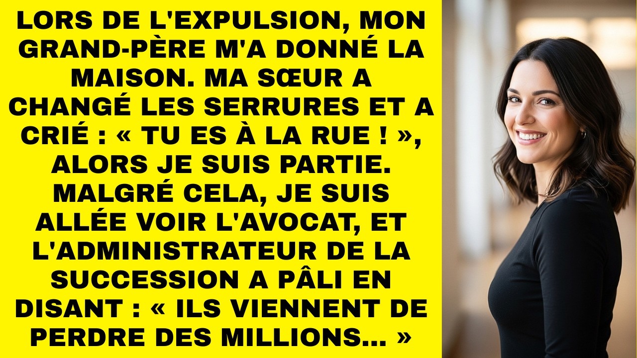 Considérez Ceci Comme Le Loyer Dû — Mes Parents M’Ont Expulsé De Ma Maison Héritée — J’Ai Déclenché.