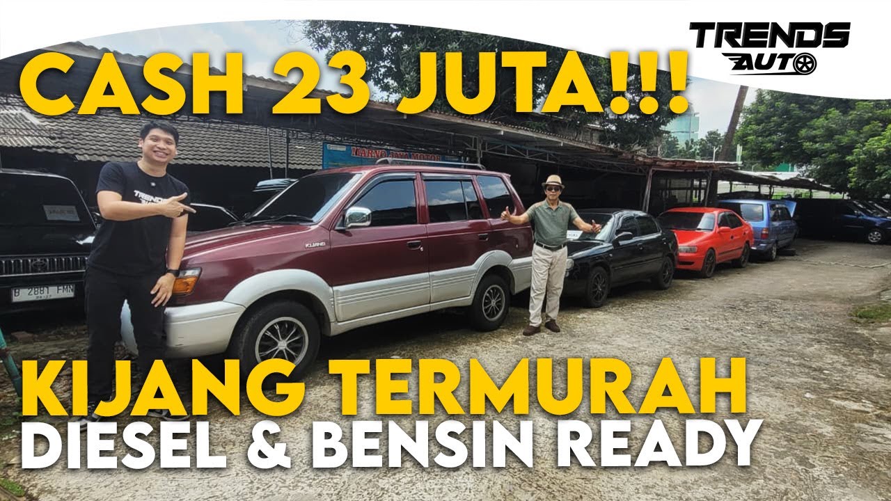 KIJANG DIESEL TERMURAH NIH BOSQUE!!! BANYAK PILIHAN MOBIL KELUARGA TERMURAH MULAI 23 JUTA AJA DI MJM