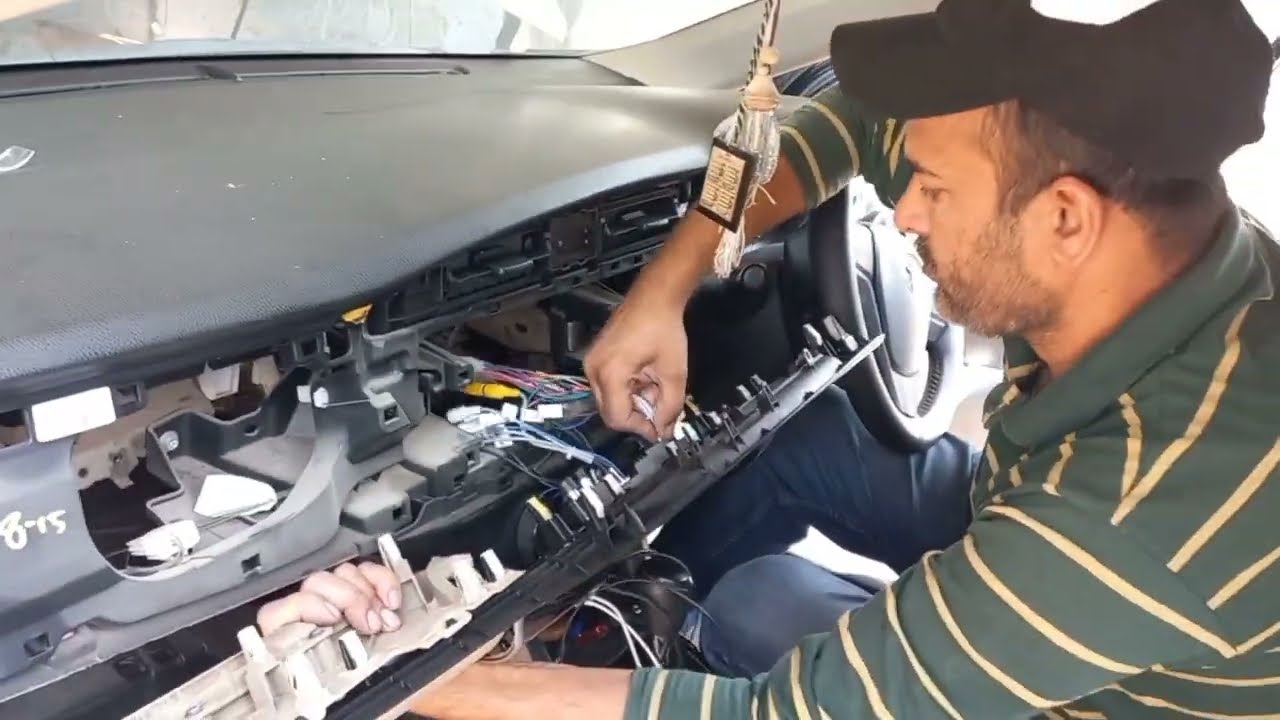 #Part1 Toyota Corolla Dashboard Open And Problem Solved