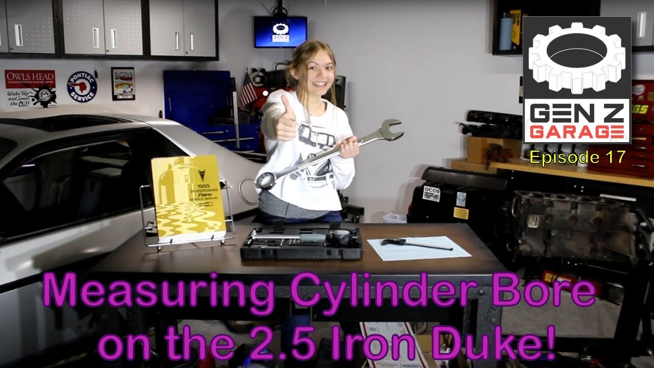 Measuring Cylinder Bore & Clearance (Iron Duke) - Gen Z Garage Ep 17