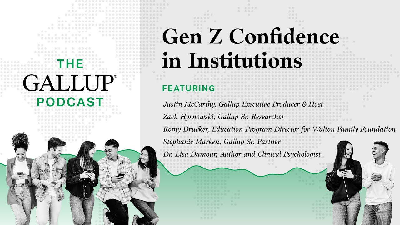The Gallup Podcast | Confidence in Institutions Among Gen Z