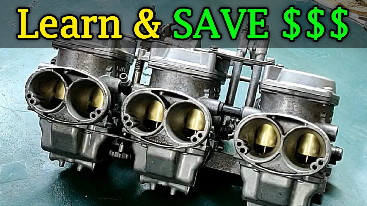 Kawasaki Z1300 - Learn how to take carburettors apart for cleaning.