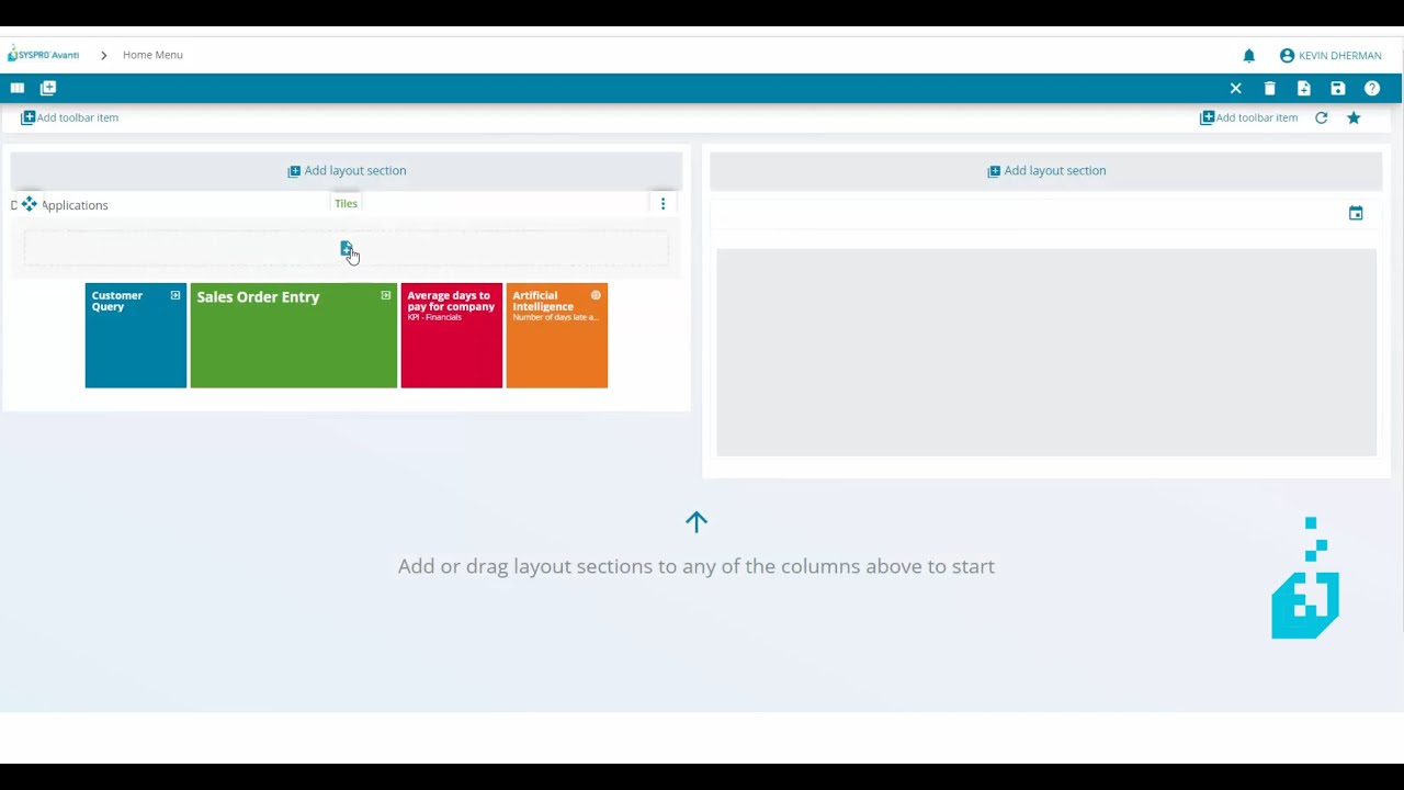 SYSPRO | Avanti | AI to the UI Demo