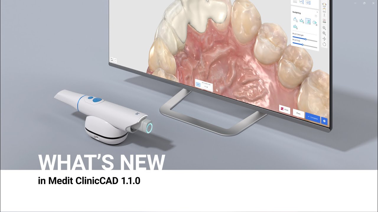 What's New in Medit ClinicCAD v1.1.0