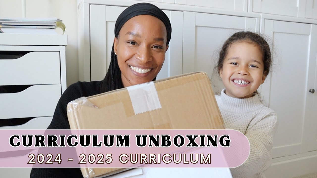 CURRICULUM UNBOXING | 2024 - 2025 FIRST GRADE & FAMILY CURRICULUM