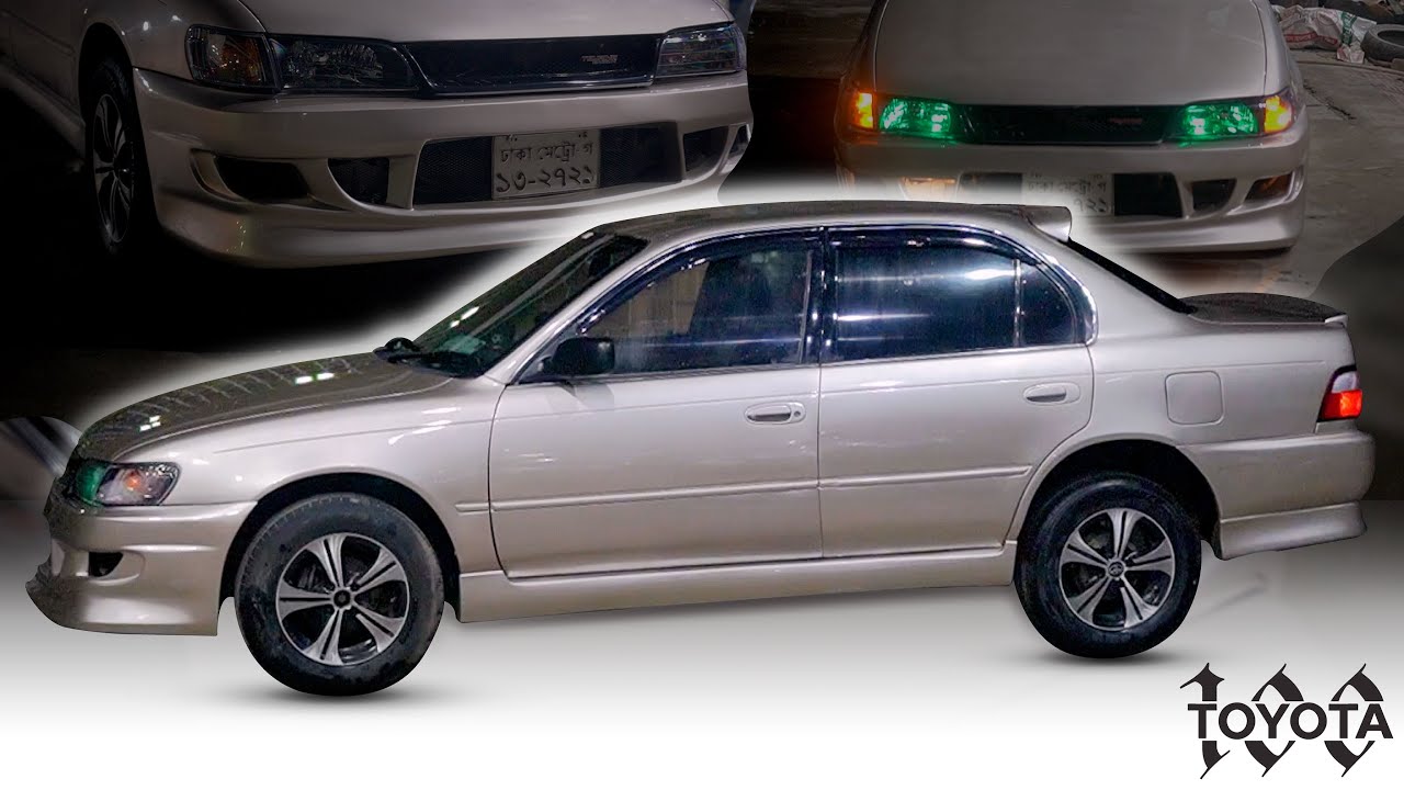Toyota Corolla 100 Modified with Chaser Bumper !! @EliteMotorss