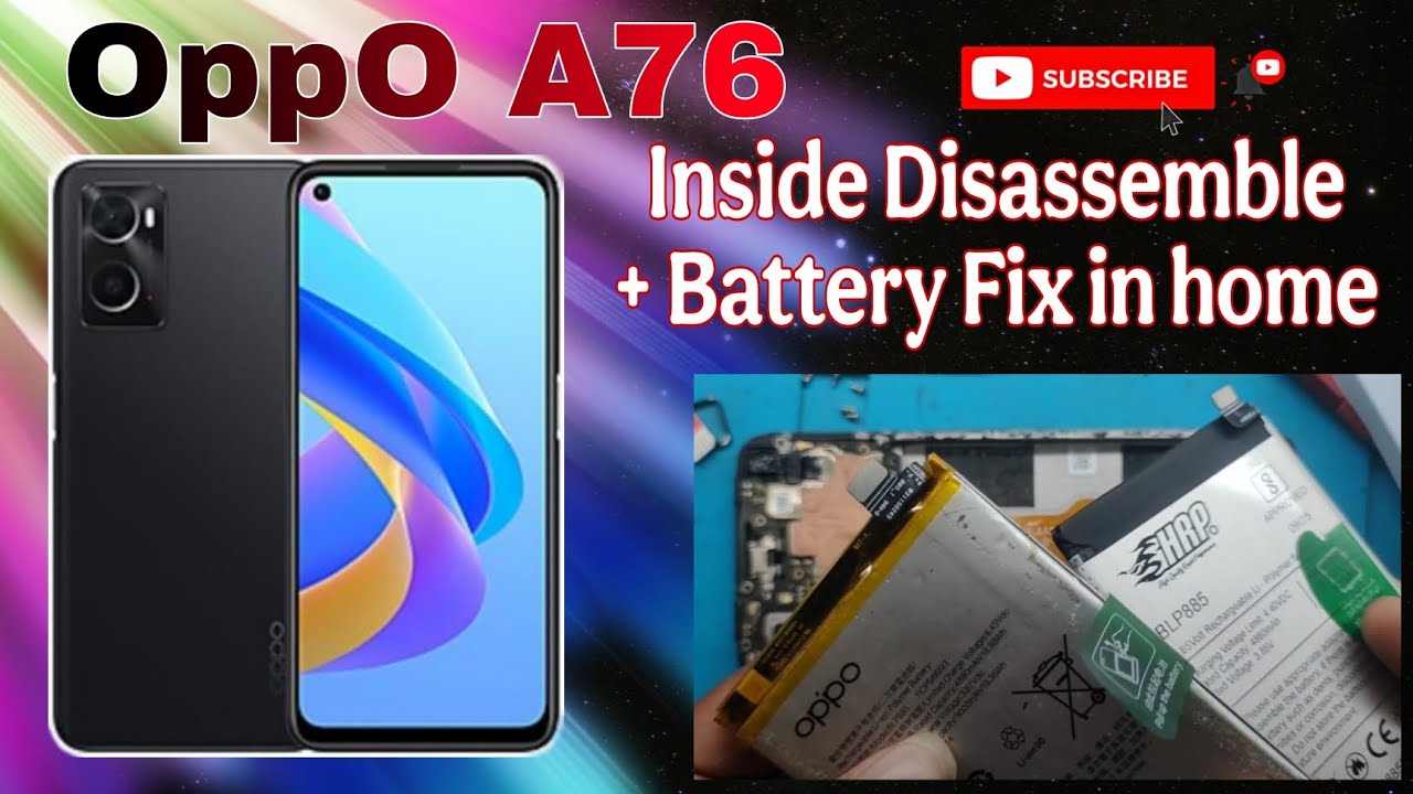 OPPO A76 Battery Replacement | 