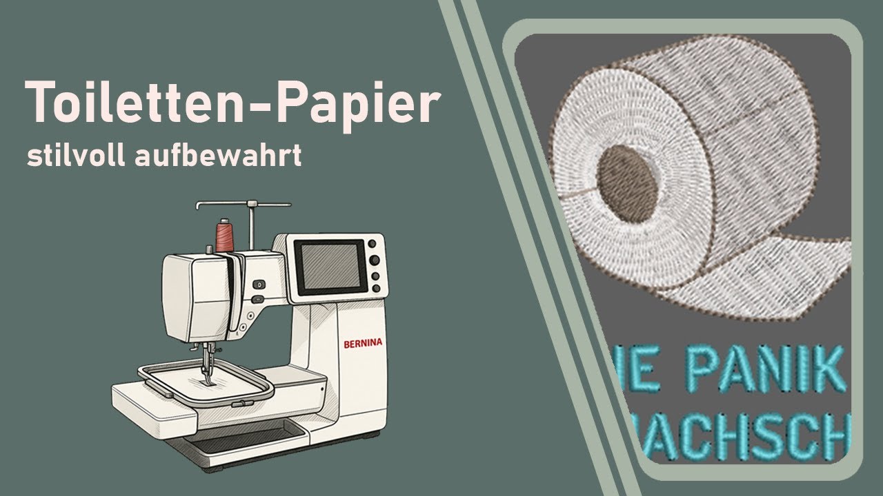 Toilettenpapier stilvoll aufbewahrt