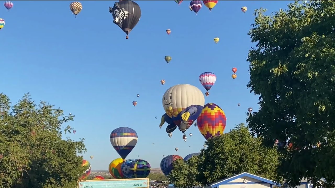 51st Albuquerque International Balloon Fiesta Day 2 Mass ascension