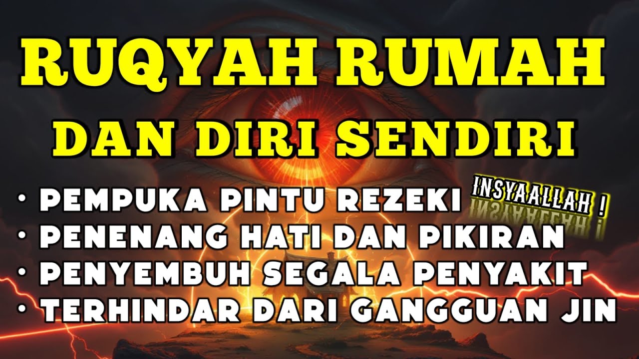 RUQYAH RUMAH HARI MINGGU PENGUSIR JIN & SETAN DARI RUMAH DENGAN AYAT PENYEMBUH BY ALAA AQEL