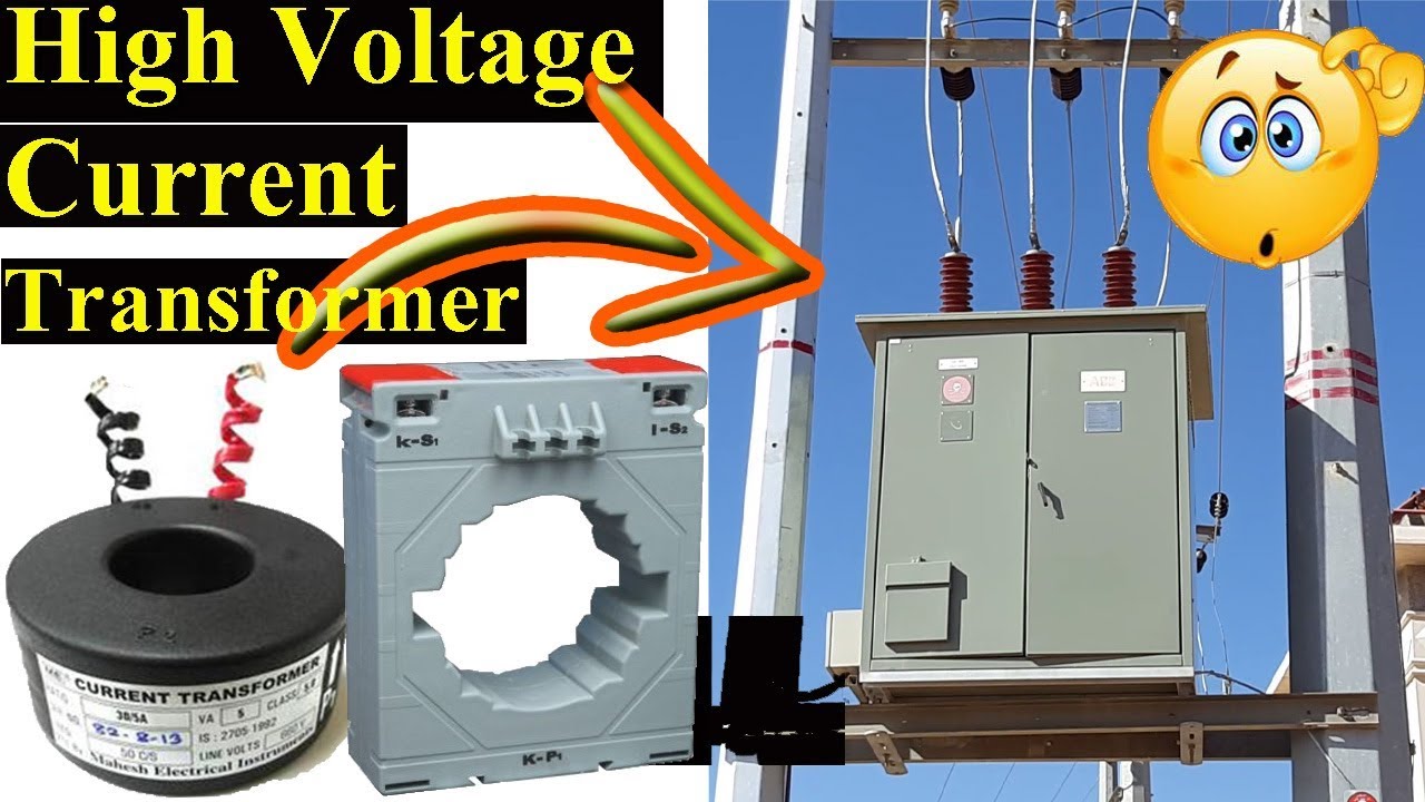 High Voltage Current Transformer Connection | High Voltage CT Connection | CT Meter Connection |