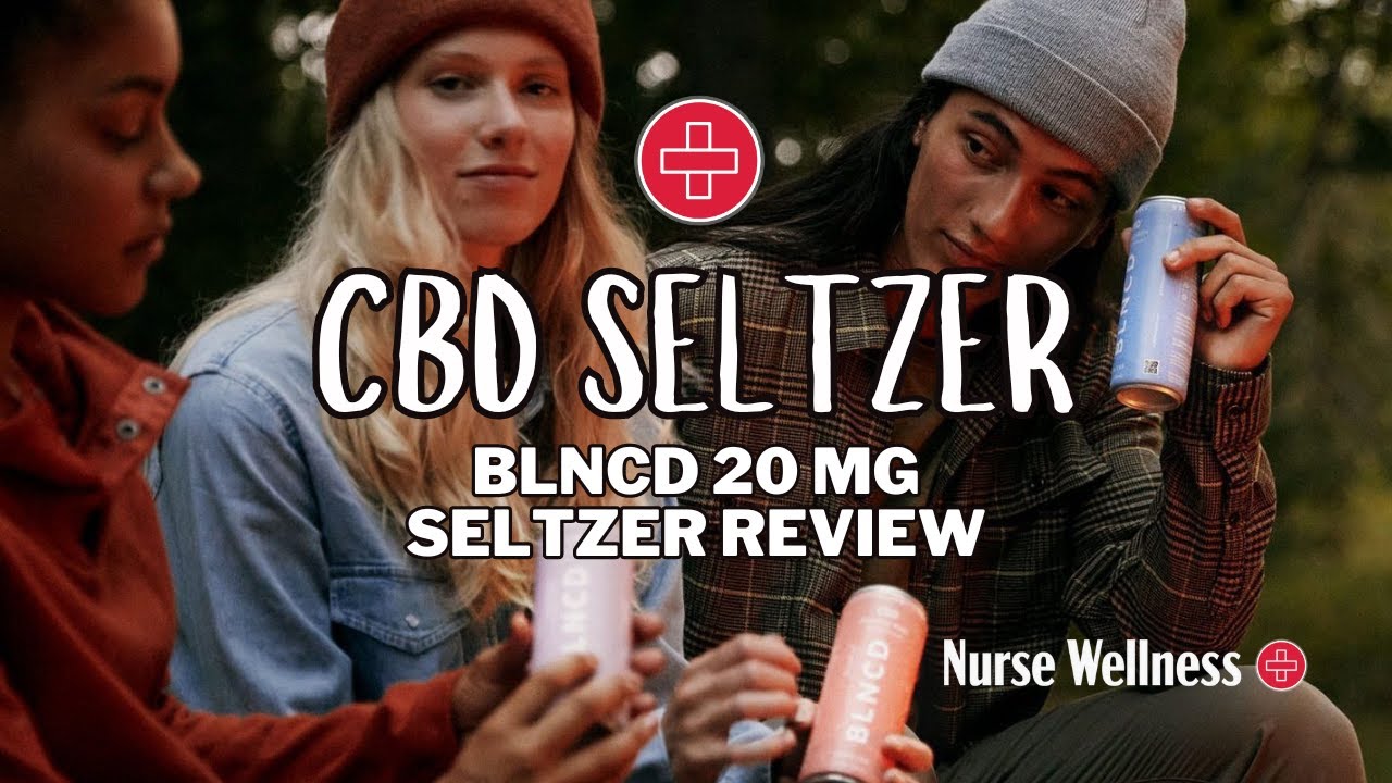 CBD Seltzer Review with BLNCD Seltzers