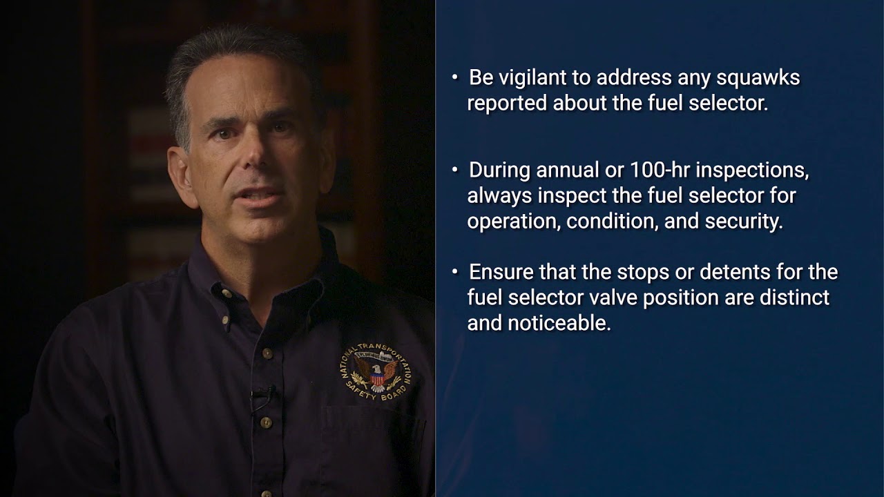 Mechanics: Be Wary of Worn Fuel Selectors