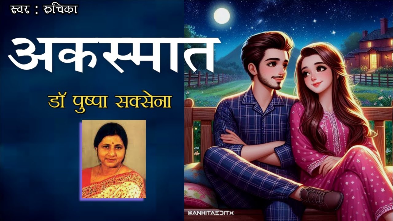 अकस्मात -डॉ पुष्पा सक्सेना कहानी || Akasmat - Dr Pushpa Saxena Ki Kahaniya || Hindikahani@kathasakhi