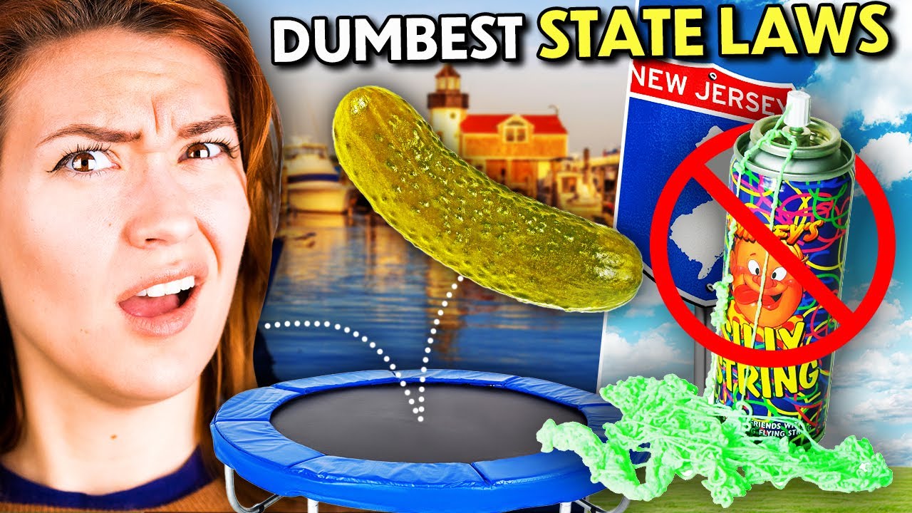 Are These Dumb State Laws Real Or Fake? | Try Not To Fail Challenge