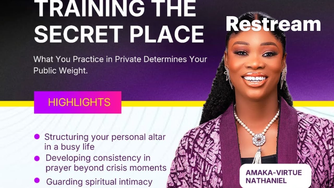 TRAINING THE SECRET PLACE