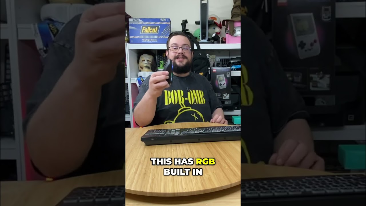 Amazing Wireless Keyboard: Budget-Friendly and Ergonomic! #shorts