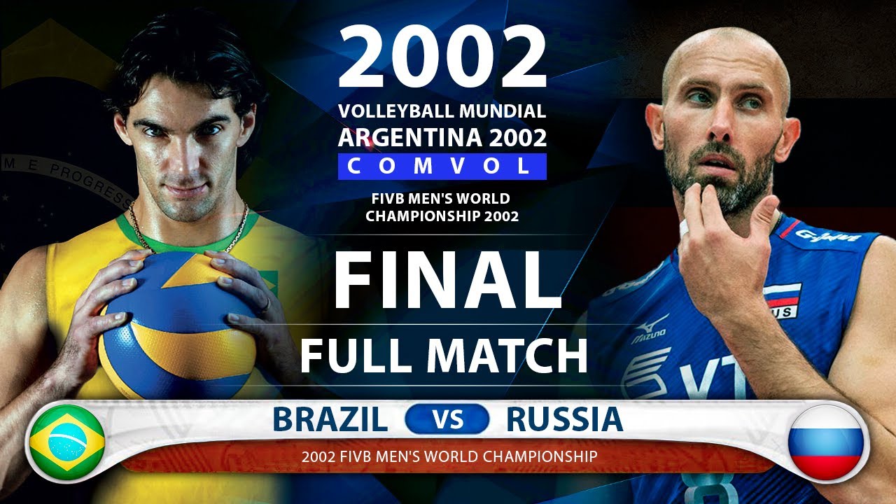 BRAZIL vs. RUSSIA | FINAL - Men's World Championship 2002