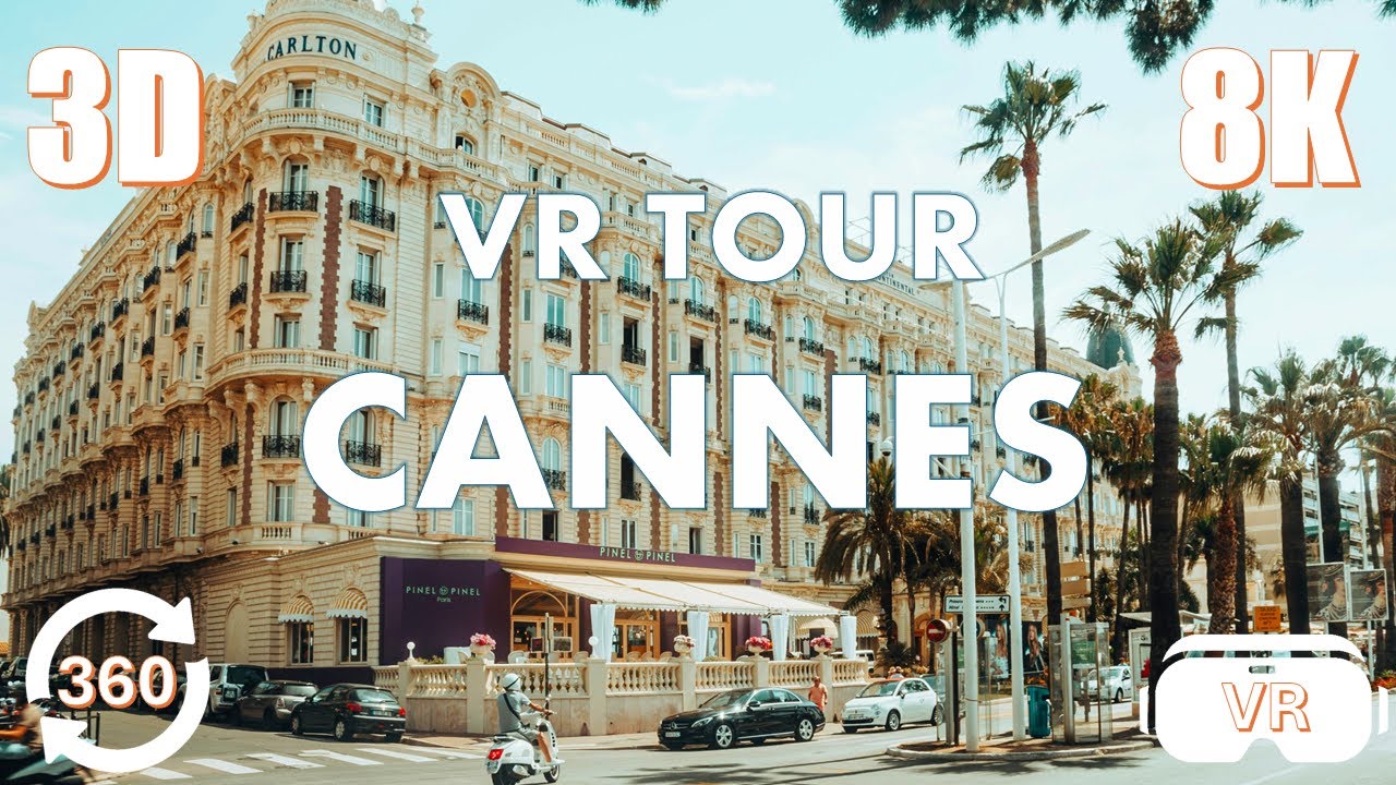 Cannes, France - VR 360&deg; Travel Video in 8K