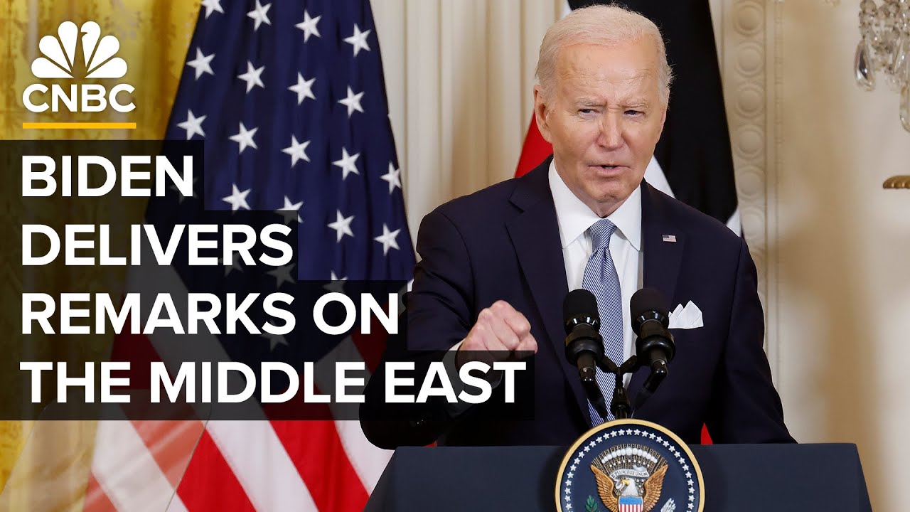 President Biden delivers remarks on the Middle East — 5/31/2024