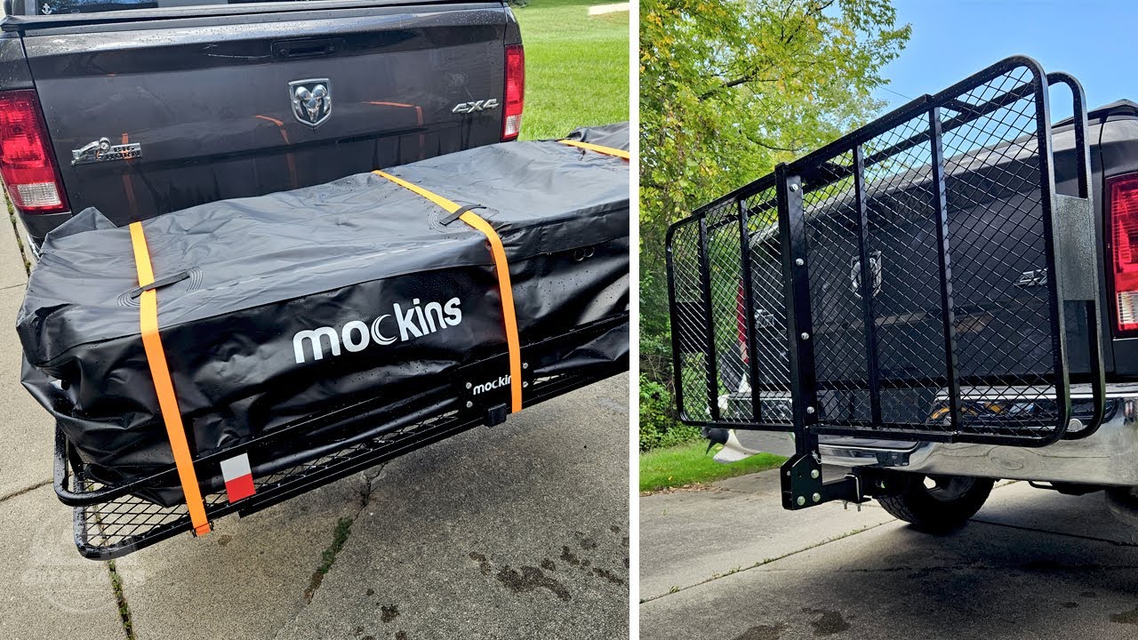 Mockins XXL 70x30 Trailer Hitch Cargo Carrier - Unboxing, Assembly, and Review