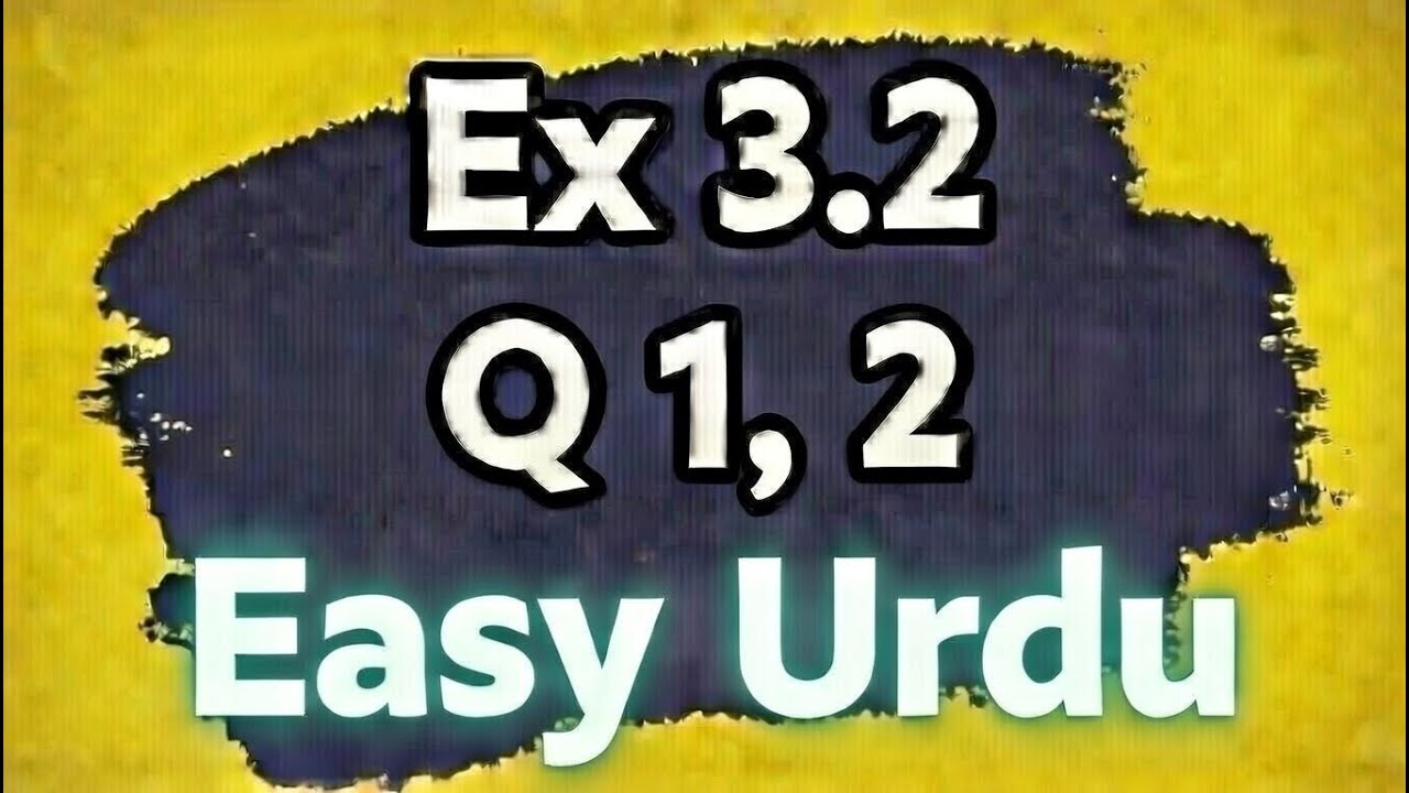 Class 9 Math | Exercise 3.2 | Q1, Q2 | Algebraic Expressions | Sindh Board