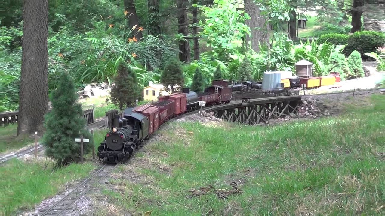 G-Scale Garden Railroad open house day