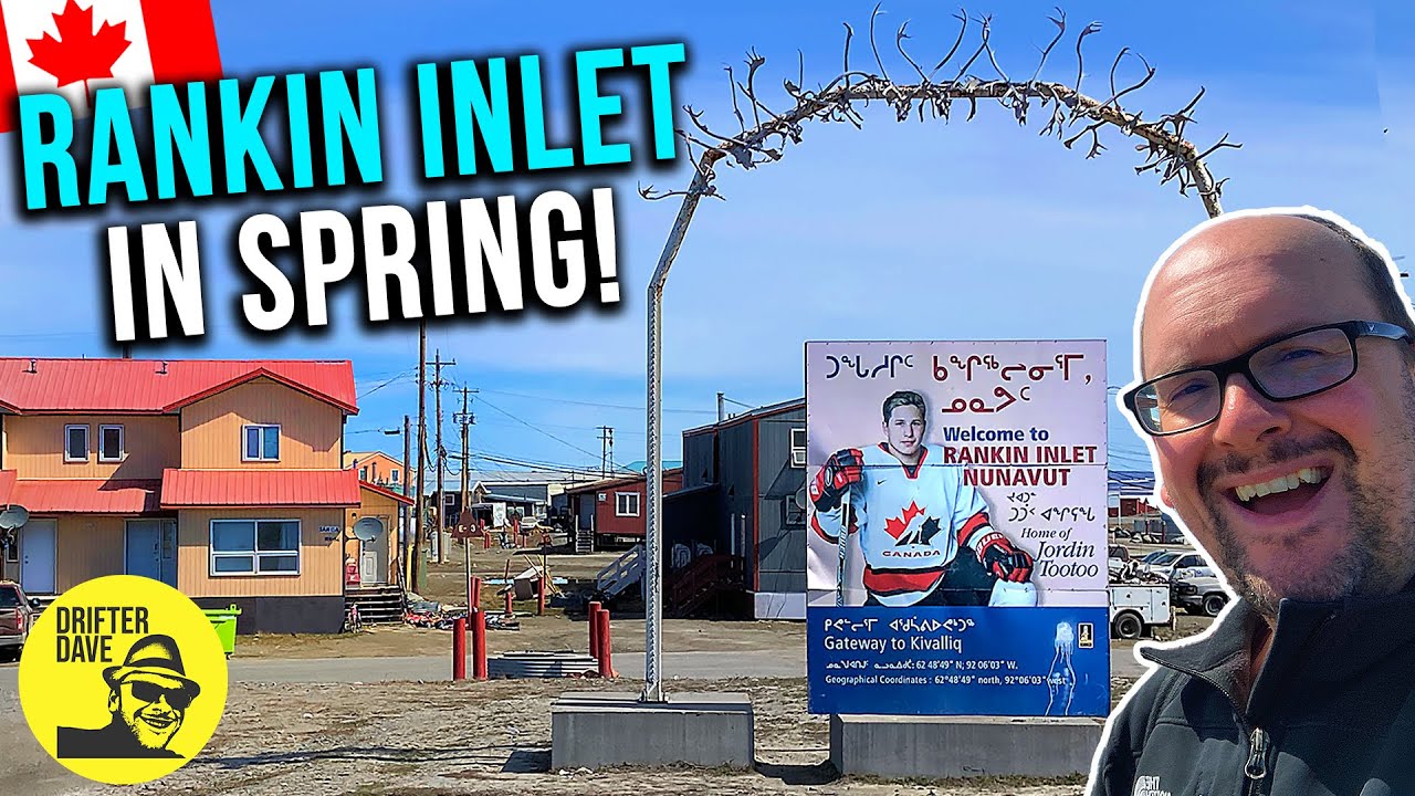 Весна в заливе Рэнкин, Нунавут! (Хаб региона Киваллик) 🇨🇦