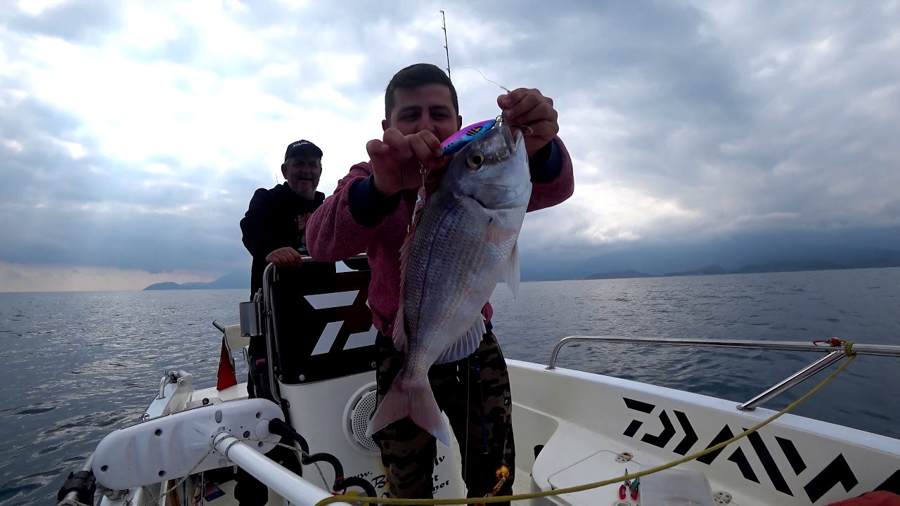 Kırmızı Balık Ve Lagos Avı Jig İle Balık Avı Daiwa Mr Slow Antalya Jigging
