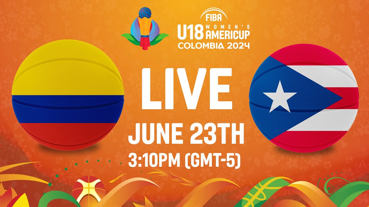 Colombia v Puerto Rico | Full Basketball Game | FIBA U18 Women's AmeriCup 2024