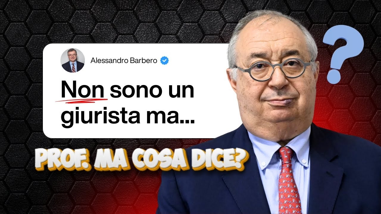 Noi con BARBERA, voi con BARBERO [Rispondiamo al Prof Barbero sulla Separazione delle Carriere]