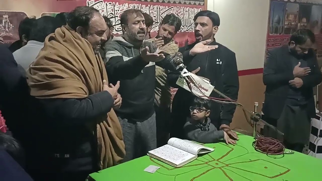 Nohakhan Syed Ghulam Shabir Bukhari Noha doo Qadi guzray dunya toun 