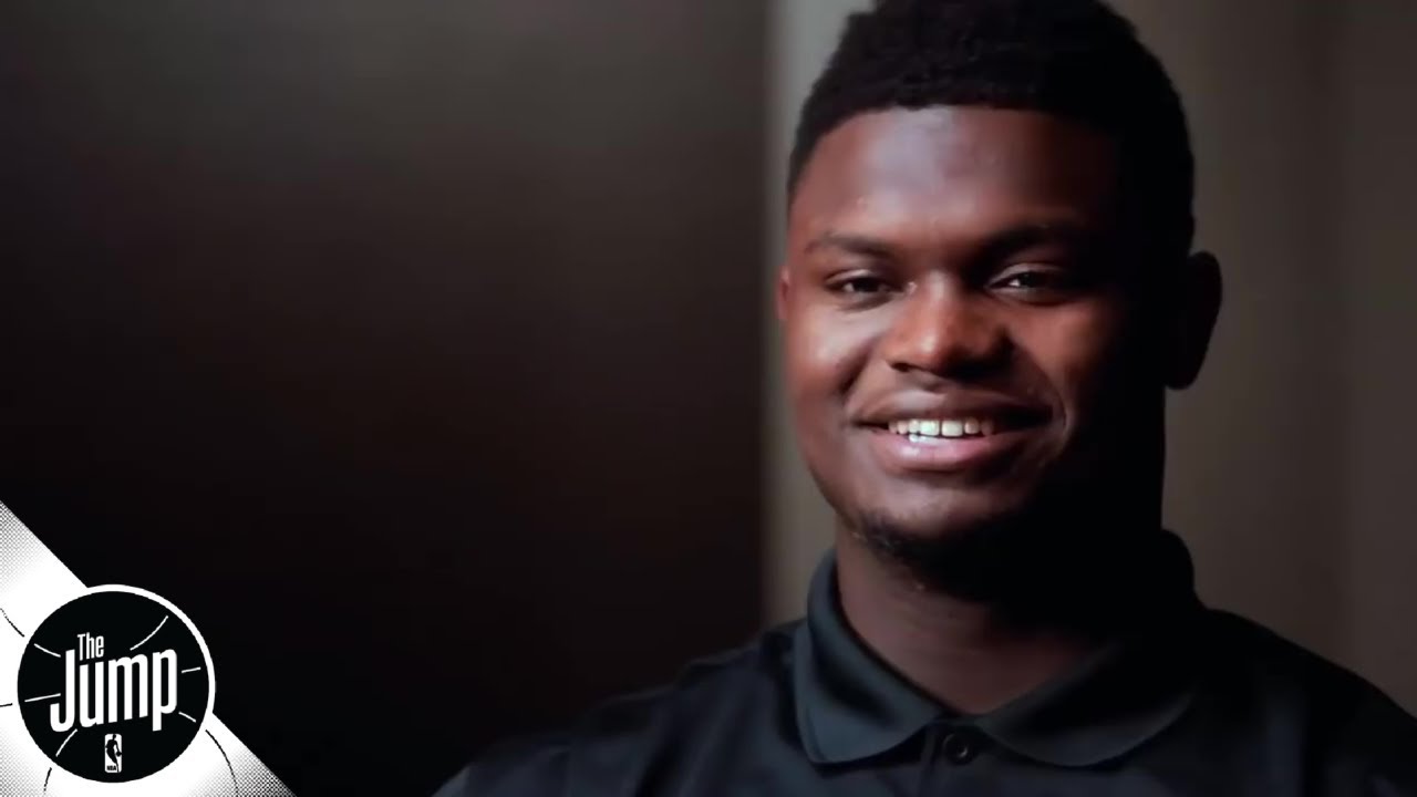 Zion Williamson on his mom coaching him: 'Hardest coach I ever had' | The Jump