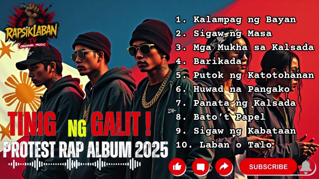 Tinig ng Galit (Protest Rap Album 2025) feat.  RapsikLaban TV (Official Music Album)