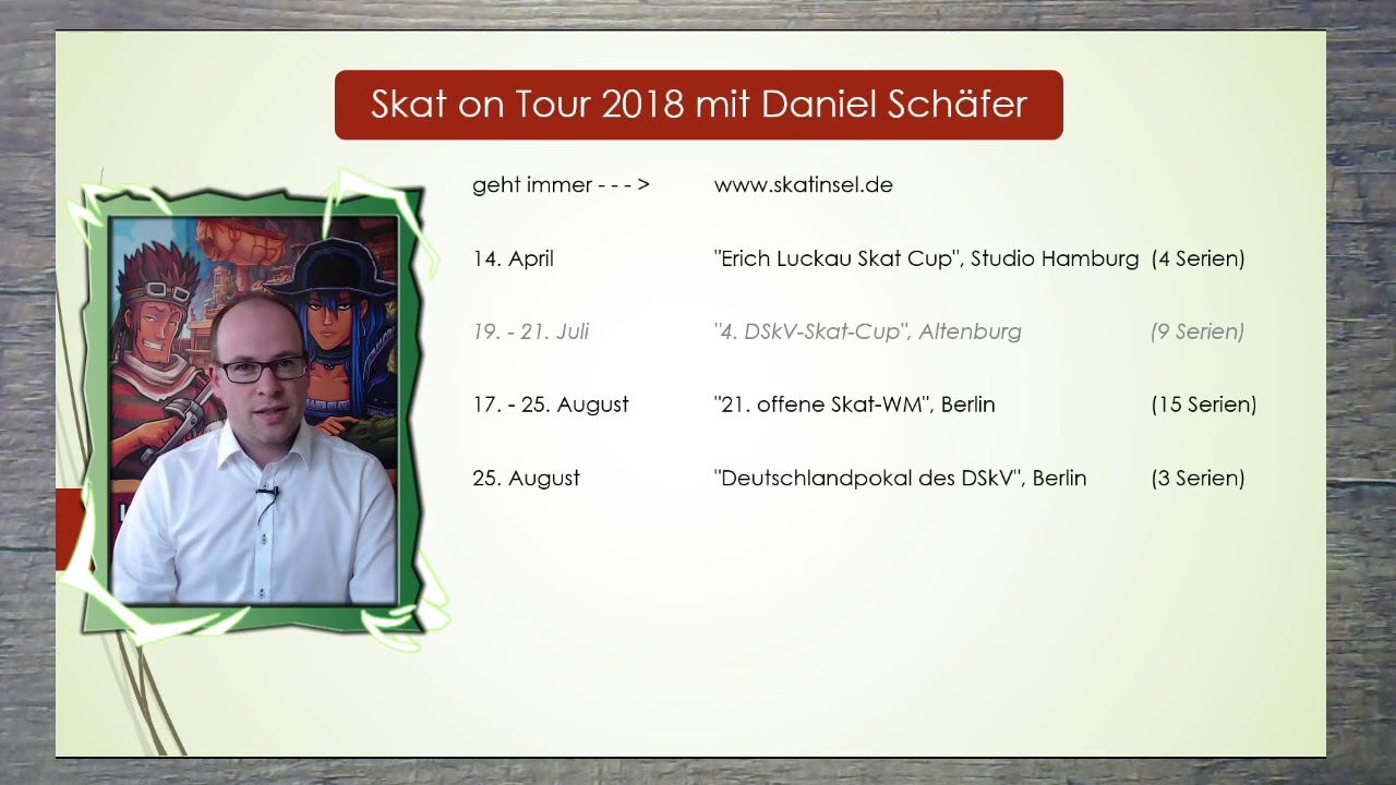 Skat on Tour #3: Trefft Daniel beim Skatturnier!