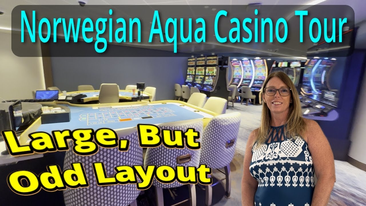 Тур по казино NCL Aqua — самый большой!