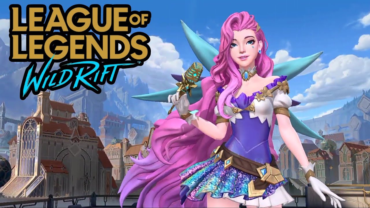 Wild Rift - Seraphine All Intros, Skins (Full Screen)