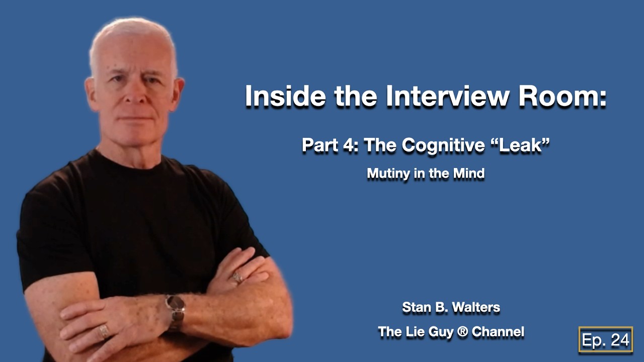 Inside the Interview Room | Ep. 24 | Pt. 4 Cognitive Leaks | Mutiny in the Mind | The Lie Guy®