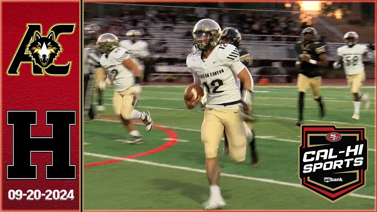!!HIGHLIGHTS!! American Canyon at Hayward Football 9.20.24