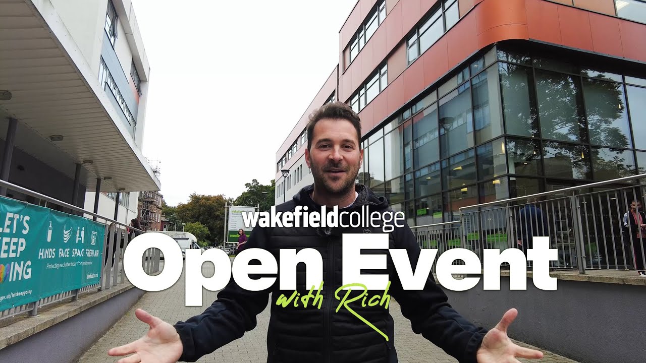 Open Event with Rich Williams | Wakefield College