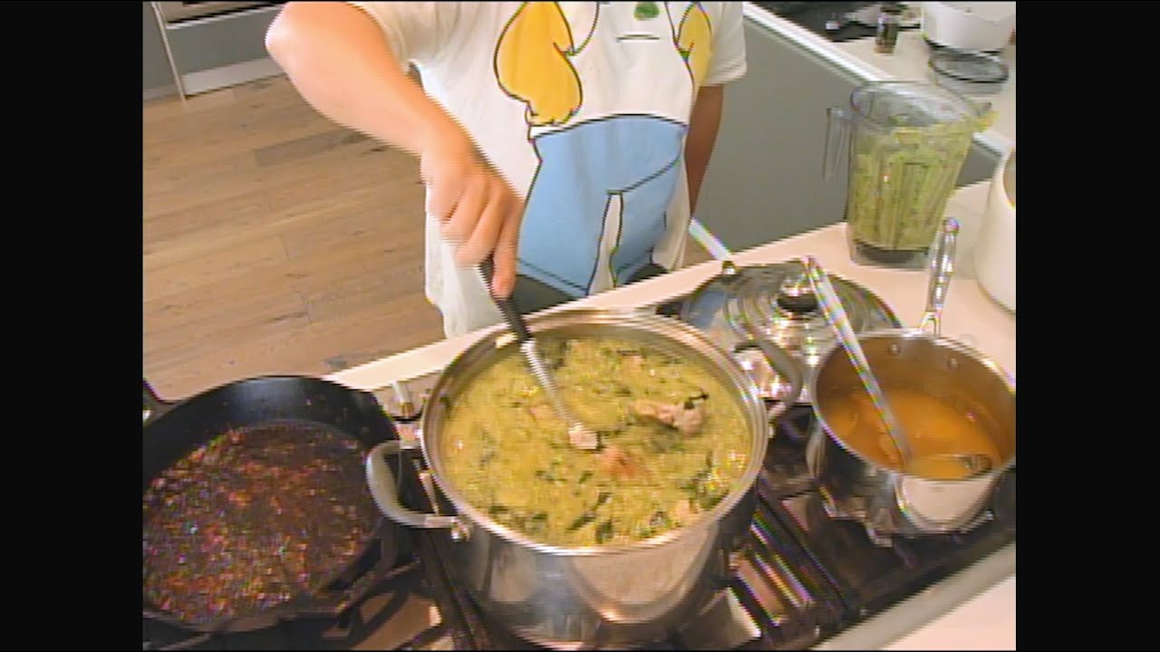 Eddie Huang's Avocado Cilantro Chicken Stew